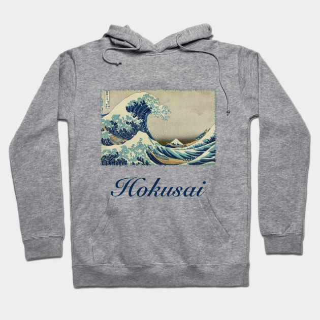 The Great Wave by Katsushika Hokusai Hoodie by MasterpieceCafe